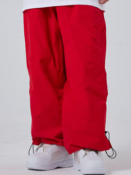 Pantalon de snowboard cargo super ample Dook Snow pour femme