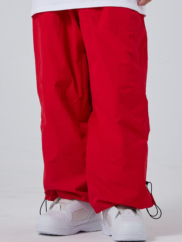 Pantalon de snowboard cargo super ample Dook Snow pour femme