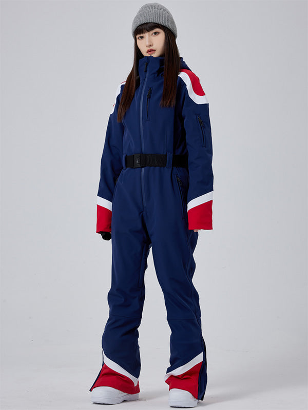 Combinaison de ski intégrale Snow Elegance Mountain pour femme