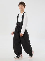 Salopette imperméable Snow Hopper unisexe pour enfant, pantalon de neige ample