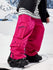 Pantalon de ski ample cargo RenChill Mountain PowderRush pour femme