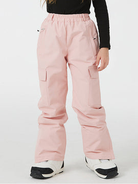 Pantalon de neige imperméable unisexe pour enfant, style explorateur de montagne