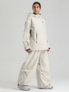 Combinaisons de ski amples Gsou Snow pour femmes, style montagne durable