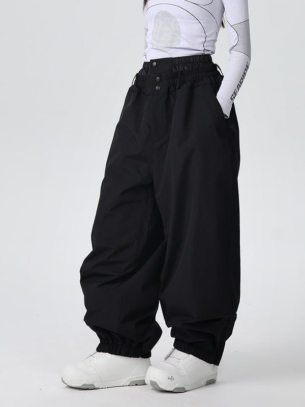 Pantalon de neige ample Searipe Durable Mountain Pro pour femme, toutes saisons