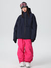 Combinaison de ski Searipe unisexe durable Mountain Pro tout-terrain ample pour femmes