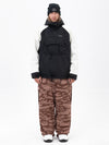 Ensemble veste bomber et pantalon ample pour homme, motif camouflage montagne freestyle