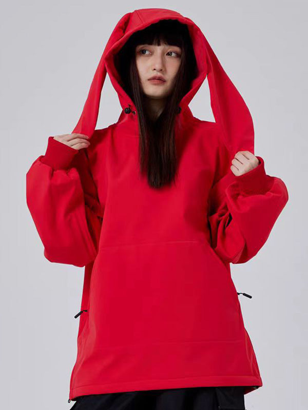 Sweat à capuche en polaire Dook Snow Iconic Rabbit pour femme