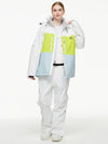 Combinaisons de ski thermiques coupe-vent pour hommes, avec salopette, pour la montagne hors-piste