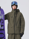 Veste de ski utilitaire Searipe unisexe toutes saisons pour femme et femme