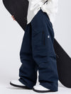 Pantalon de ski ample pour femme, style expédition en montagne, avec poches cargo latérales