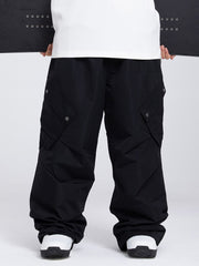 Pantalon de ski ample Mountain Chill pour homme avec 2 poches cargo stylées