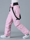 Pantalon de ski FrostPeak Mountain-Ready pour femmes avec bretelles