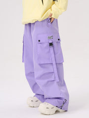 Pantalon de ski cargo ample East Skiing Prime pour femme
