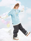 Sweat à capuche de snowboard Nandn x Hello Kitty pour femmes