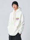 Sweat à capuche ample de snowboard Nandn Mountain Chill Out pour homme