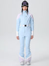 Combinaison de ski élégante et extensible à style rétro Searipe pour femme