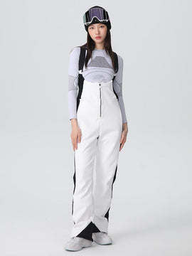 Salopette de ski élégante et extensible à style rétro Searipe pour femme