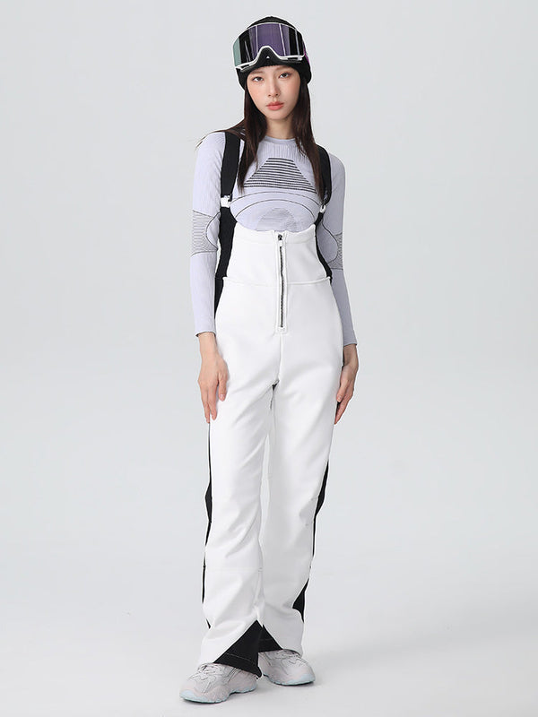 Salopette de ski élégante et extensible à style rétro Searipe pour femme