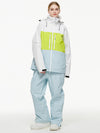Combinaisons de ski thermiques coupe-vent pour hommes, avec salopette, pour la montagne hors-piste