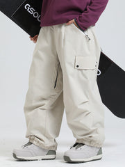 Women's Gsou Snow ChillFlex Mountain Rider Freestyle Loose Ski Pants