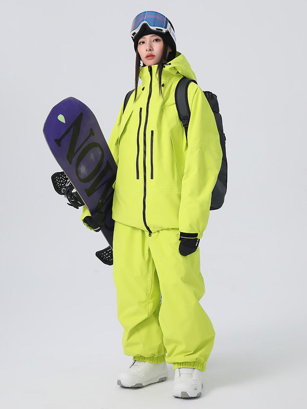 Combinaison de ski Searipe unisexe résistante et ample tout-terrain pour femmes et hommes