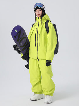 Combinaison de ski Searipe unisexe résistante et ample tout-terrain pour femmes