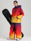 Combinaisons de ski amples Gsou Snow pour femmes, style montagne durable