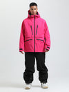 Combinaison de ski cargo multifonctionnelle Gsou Snow pour homme, résistante et durable.