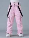 Pantalon de ski FrostPeak Mountain-Ready pour femmes avec bretelles