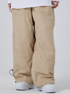 Pantalon de snowboard cargo super ample Dook Snow pour femme