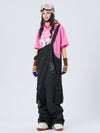 Salopette de snowboard imperméable ample Nandn SnowSlope pour femmes