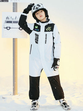 Combinaisons de ski unisexes Nandn pour enfants, imperméables, pour aventures alpines en hiver