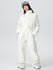 Combinaison de ski Searipe taille haute pour femme, coupe décontractée, pantalon et salopette.