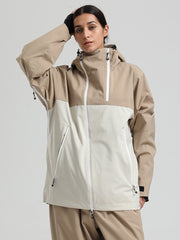 Veste cargo de montagne Gsou Snow HyperDrive toutes saisons pour femme, color block