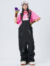 Salopette de snowboard imperméable ample Nandn SnowSlope pour femmes