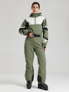 Combinaison de ski rétro classique Gsou Snow ChillTrack pour femme - Tenues de ski vintage années 80