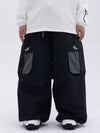 Pantalon de neige cargo Skyguard Utility coupe très ample pour femme
