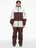 Veste de ski thermique et salopette pour homme, style explorateur de montagne en pleine nature