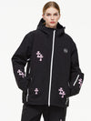 Veste de neige féerique Reine des neiges et flocons de neige pour femme
