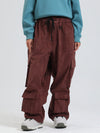 Pantalon de snowboard ample et oversize en polaire Gsou Snow Alpine Cruiser pour femme