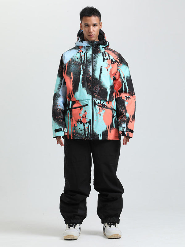 Combinaison de ski Gsou Snow pour homme, résistante et fonctionnelle, idéale pour la montagne.
