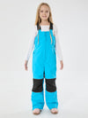 Salopette de ski imperméable et isolante avec genouillères réfléchissantes et genouillères pour filles