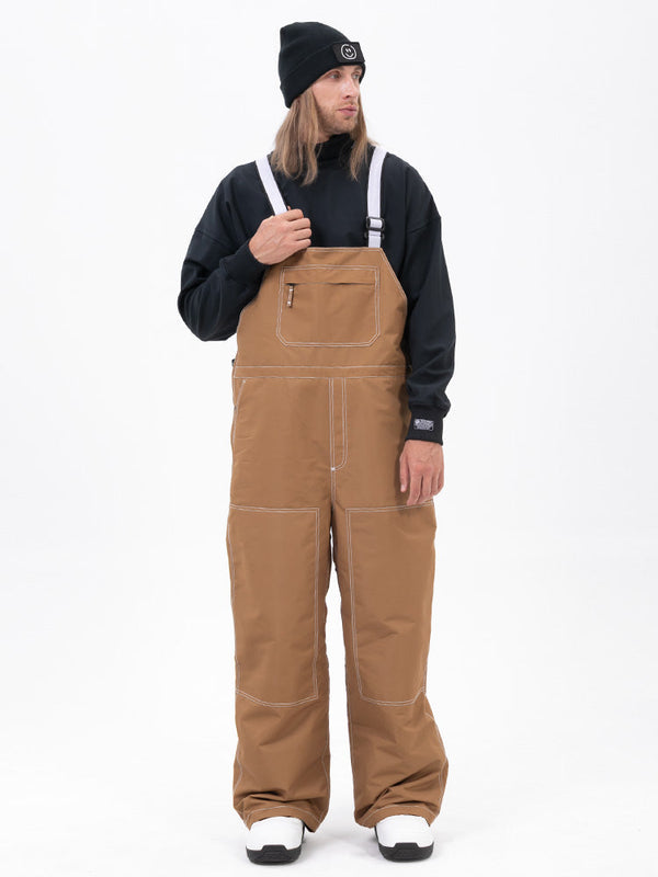 Salopette ample de ski style streetwear décontracté pour homme