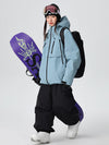 Combinaison de ski Searipe unisexe durable Mountain Pro tout-terrain ample