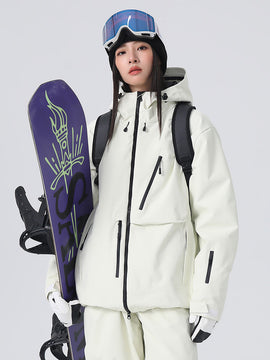 Veste de ski ample et résistante Searipe Mountain Rider pour femme, adaptée à toutes les conditions météorologiques