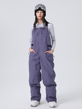 Salopette de ski ample et résistante Searipe pour femme et homme, style urbain.