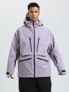 Veste de ski cargo multifonctionnelle Gsou Snow pour homme, résistante et durable.