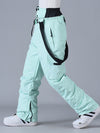 Pantalon de ski à bretelles FrostPeak Mountain-Ready pour femmes