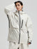 Veste de ski cargo fonctionnelle et résistante Gsou Snow pour femme, idéale pour la montagne et l'hiver.