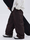 Men's Freestyle Double-Knee Loose Ski Pants